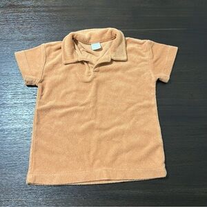 Orange polo shirt